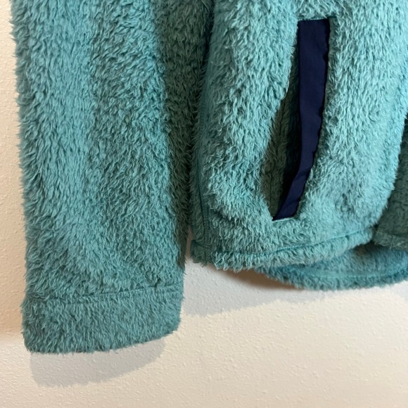 Outerknown Men's Standard Skyline Sherpa Fleece Shirt Jacket Size M Button Front - Picture 5 of 13